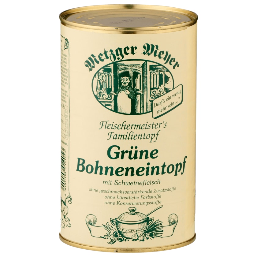Metzger Meyer Grüne Bohneneintopf mit Schweinefleisch 1,2l